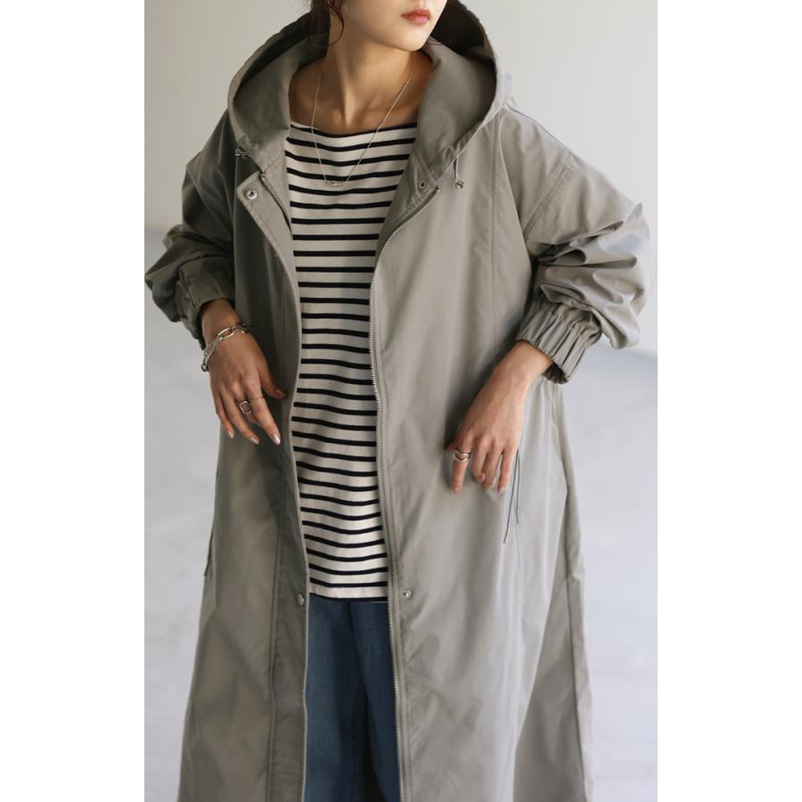 アウター 軽量 ミリタリー パーカー マウンテンパーカー レディース コート ミリタリーコート ライトアウター | HUG.U | 19