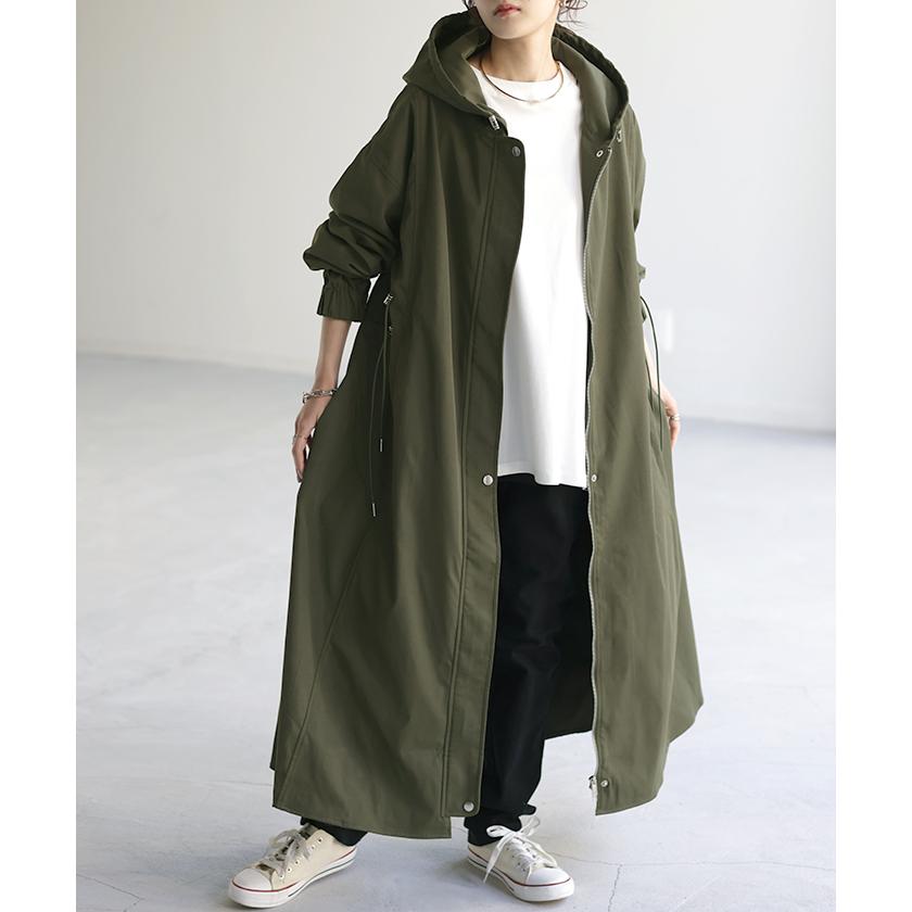 合馬公式　90s バーバリーズ　ダウンライナー付　ミドルコート　カーキL HUG.U SALE アウター 軽量 ミリタリー パーカー マウンテン