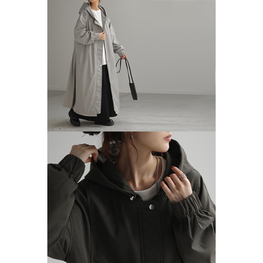 アウター 軽量 ミリタリー パーカー マウンテンパーカー レディース コート ミリタリーコート ライトアウター | HUG.U | 10