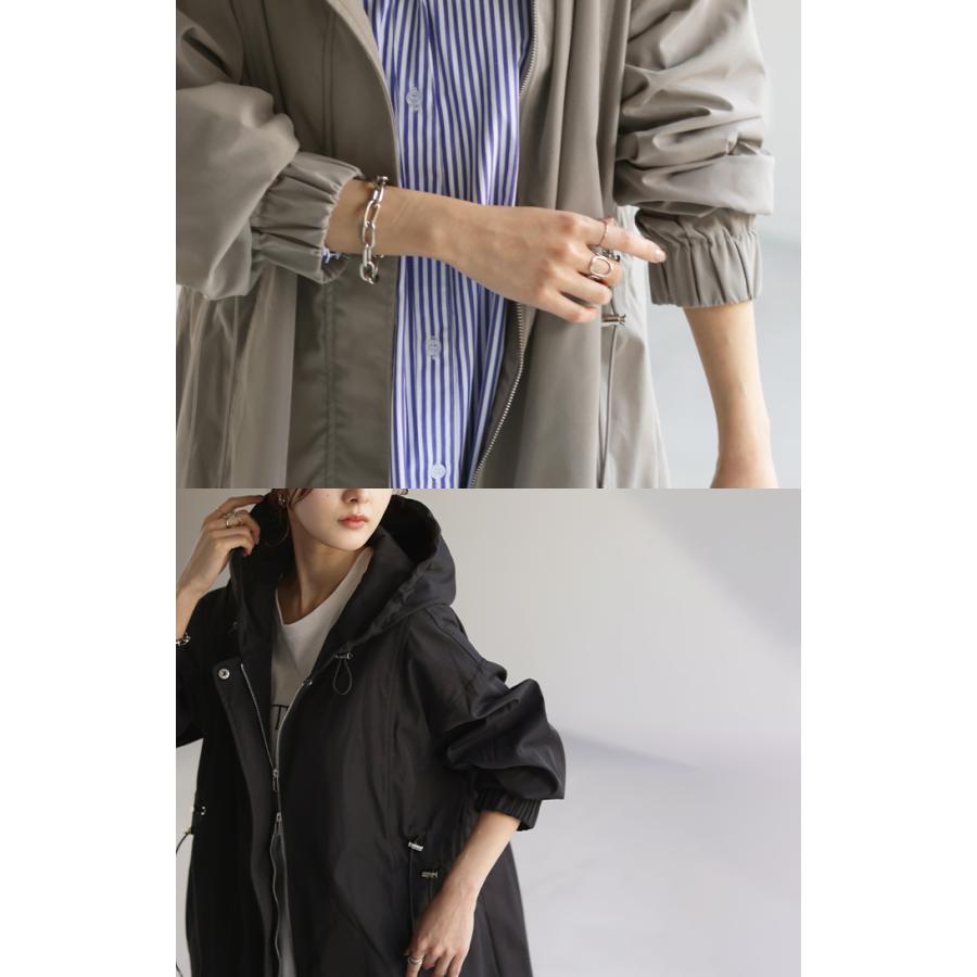 アウター 軽量 ミリタリー パーカー マウンテンパーカー レディース コート ミリタリーコート ライトアウター | HUG.U | 10