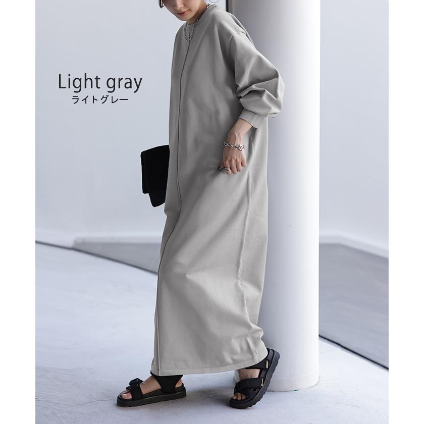 HUG.U ワンピース ワンピ スポンジ ニット 体型カバー ニット