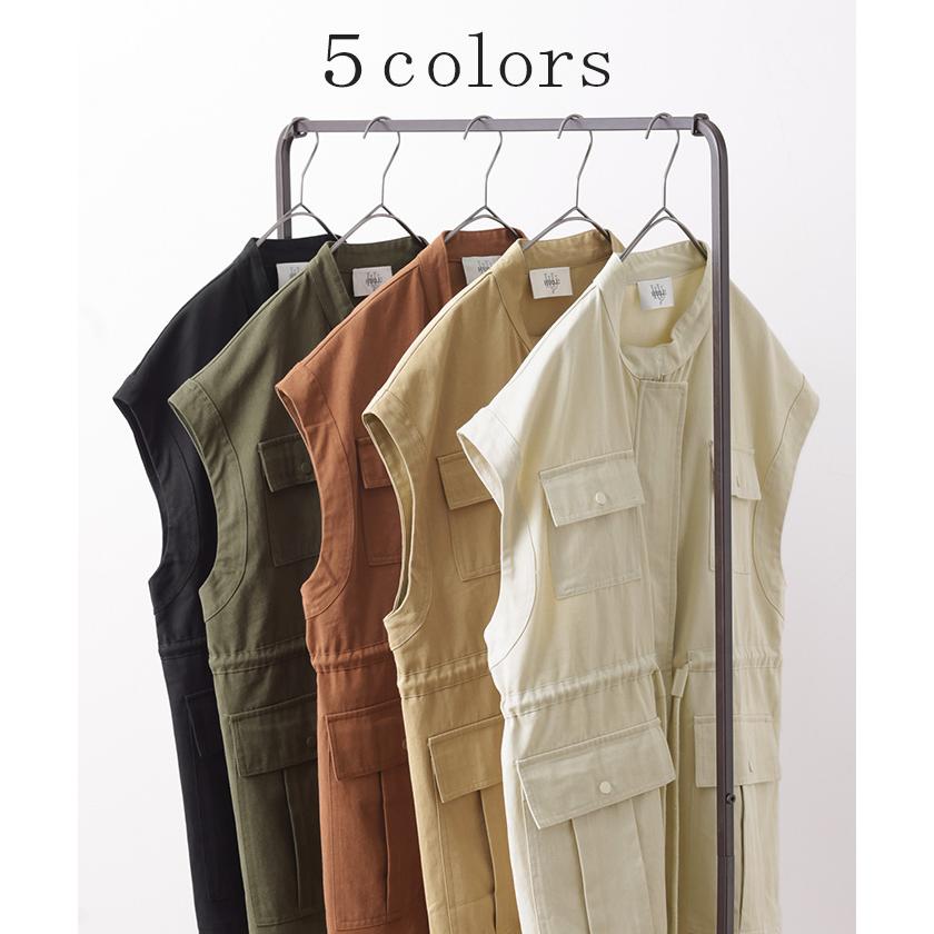 ベスト ジレ レディース トップス ミリタリー ミリタリーベスト ミリタリージレ ワークベスト ワーク | HUG.U | 15