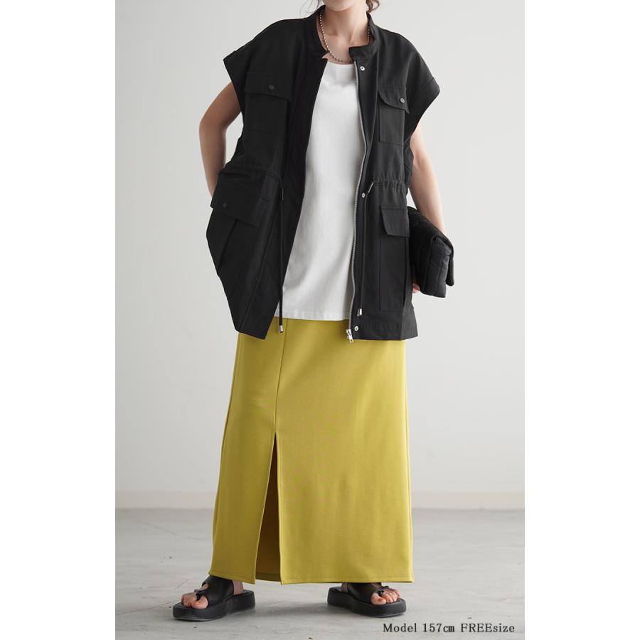 ベスト ジレ レディース トップス ミリタリー ミリタリーベスト ミリタリージレ ワークベスト ワーク | HUG.U | 08