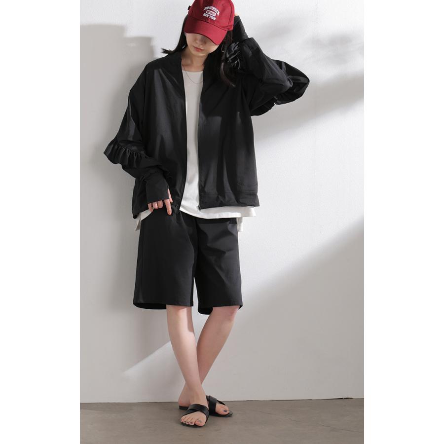 ラッシュガード UVカット 99%以上 水陸両用 上下 2点セット レディース 長袖 トップス アウター パンツ ハーフパンツ 紫外線対策 接触冷感 吸水 速乾 ロング | HUG.U | 08