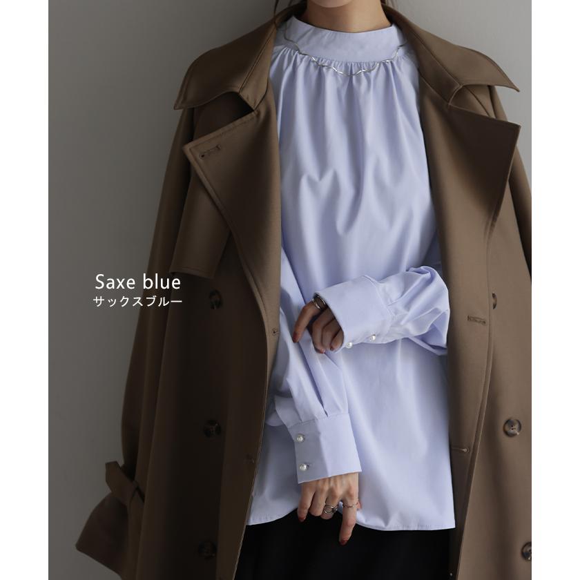 お値下げババグーリ　ロングチュニック HUG.U シャツ ロング ブラウス レディース トップス お尻が