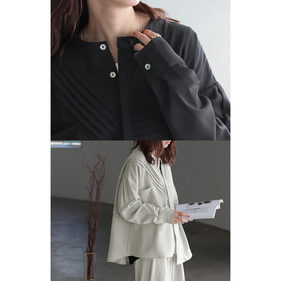 HUG.U セットアップ レディース シャツ パンツ きれいめ トップス