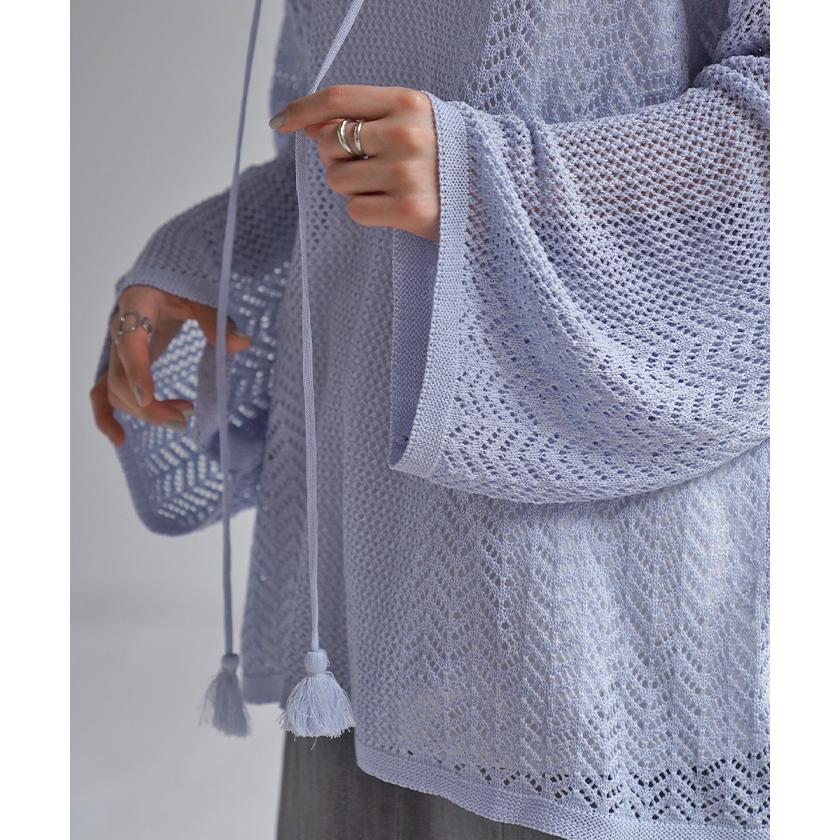 ジャケット・アウター Hug knit cardigan HUG.U アウター ジャケット レディース 綿100％ 長袖 羽織