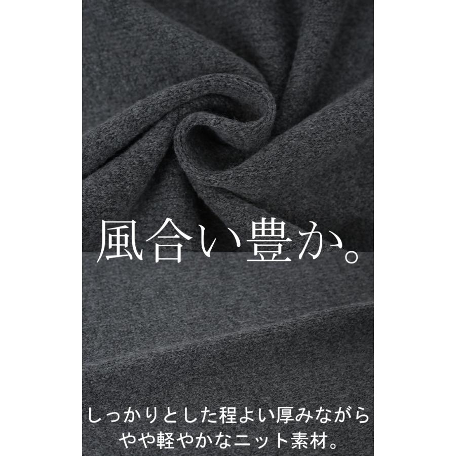 カーディガン ポンチョ ロング レディース トップス アウター ニット ケープ Vネック レイヤード 重ね着 ロングカーディガン カーデ 半袖 お尻が隠れる | HUG.U | 19
