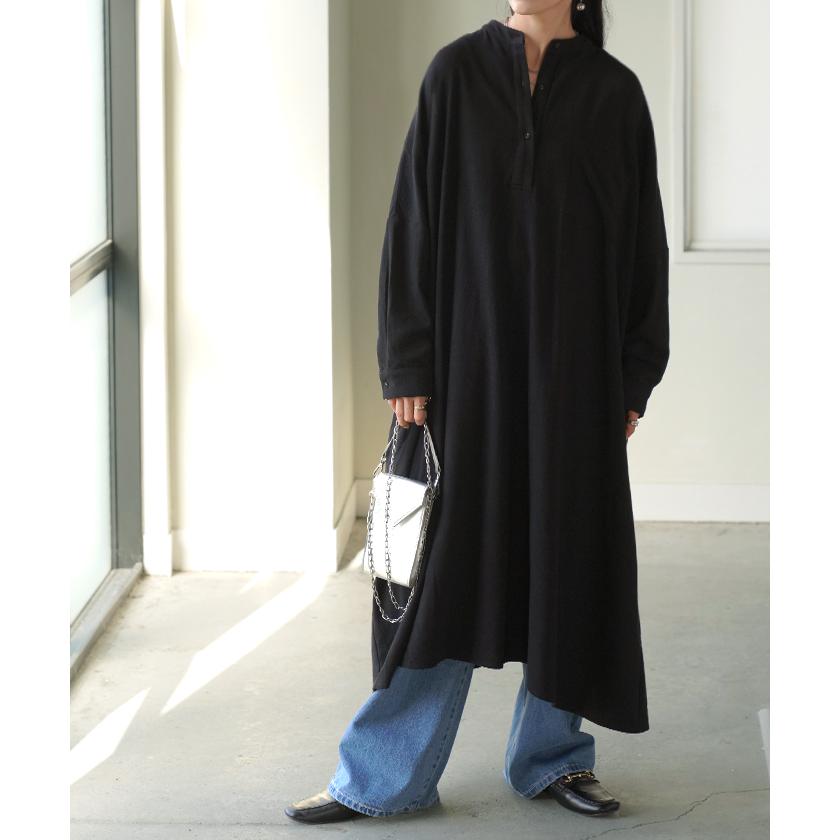 HUG.U（ハグユー） ワンピース ロング 綿 混 麻レディース ロング