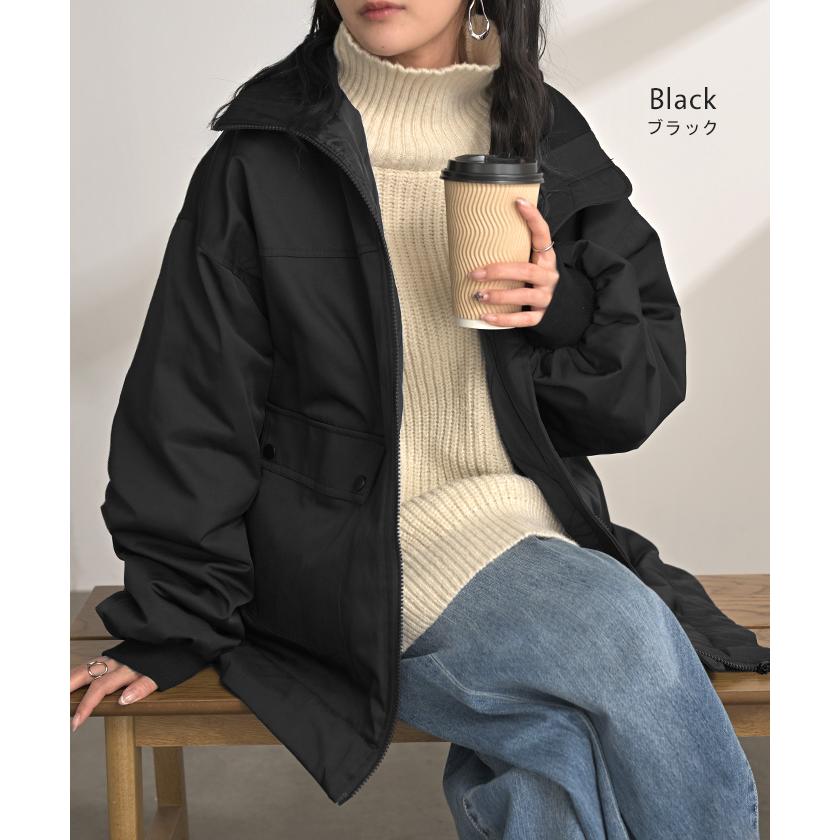 HUG.U（ハグユー） アウター ジャケット 中綿 ミリタリー レディース