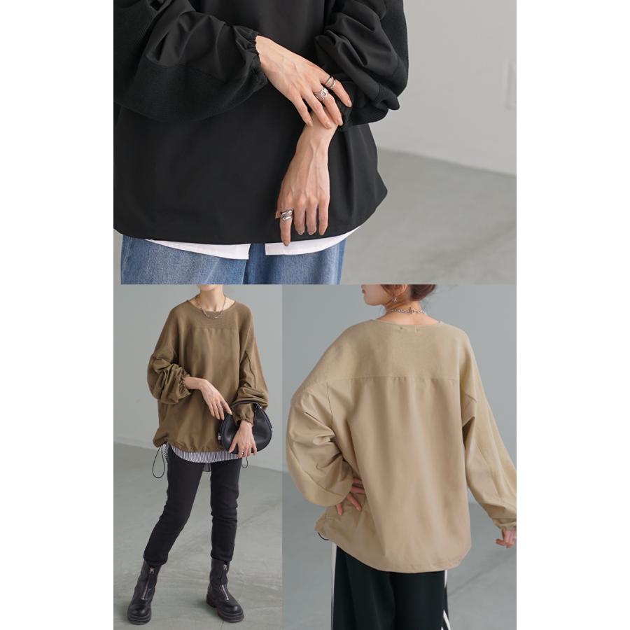 HUG.U（ハグユー） トップス 異素材 ニット スウェット トレーナー