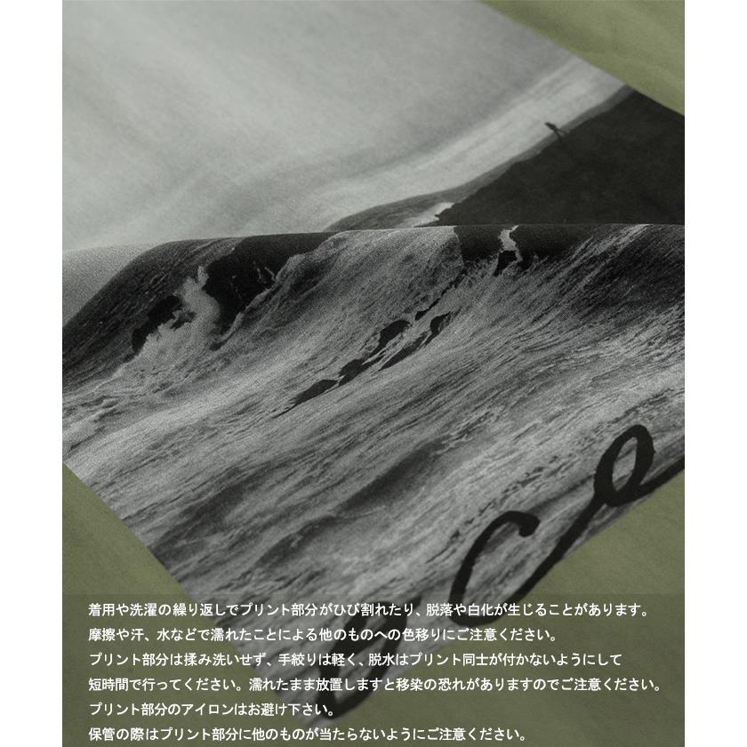 ジャケット バック プリント レディース アウター 綿100％ ロング 襟 無地 長袖 羽織 ライトアウター ミリタリージャケット | HUG.U | 20