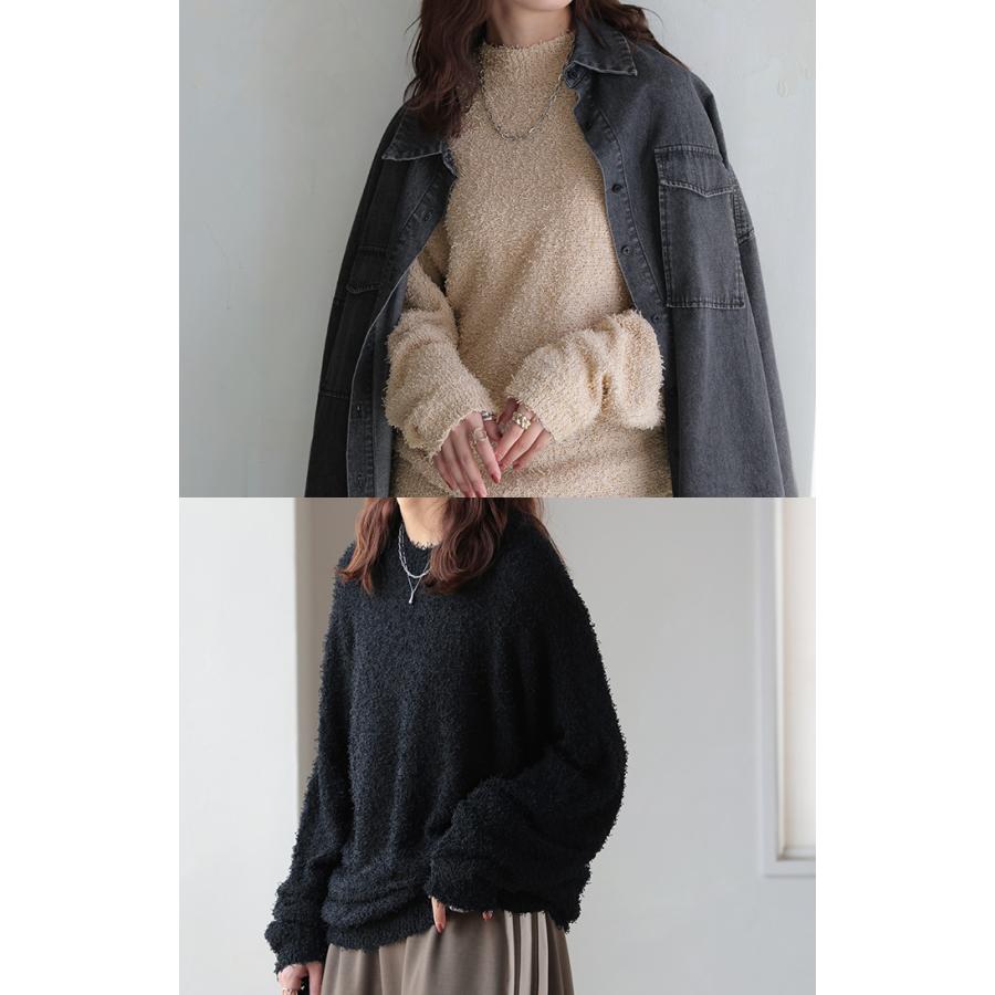 HUG.U ニット セーター ロング レディース トップス 長袖 無地 HUG.U ニット セーター ロング レディース トップス 長袖 無地