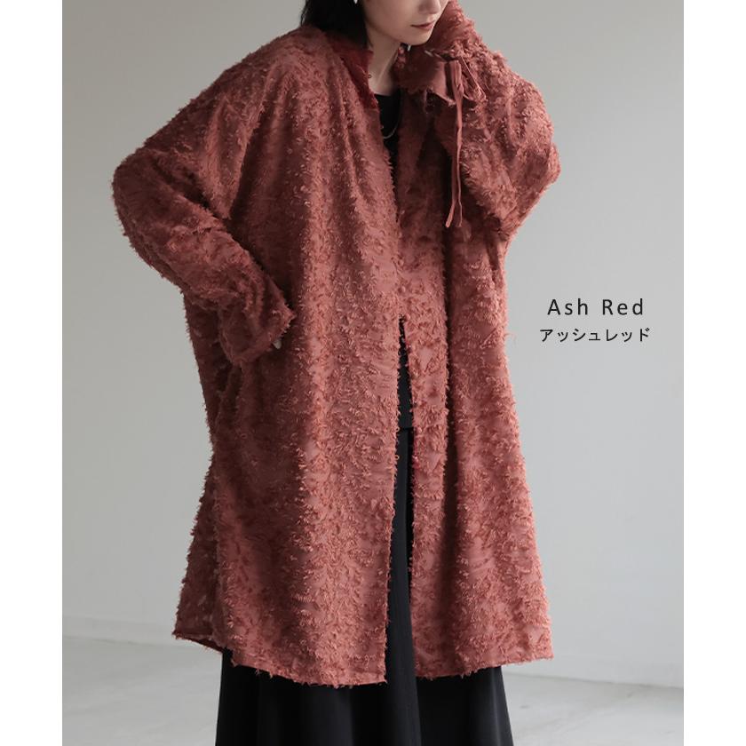 シャツ チュニック ワンピース ジャガード ブラウス ロング シャツワンピース シャツワンピ レディース ロングワンピース ロングワンピ マキシ | HUG.U | 15