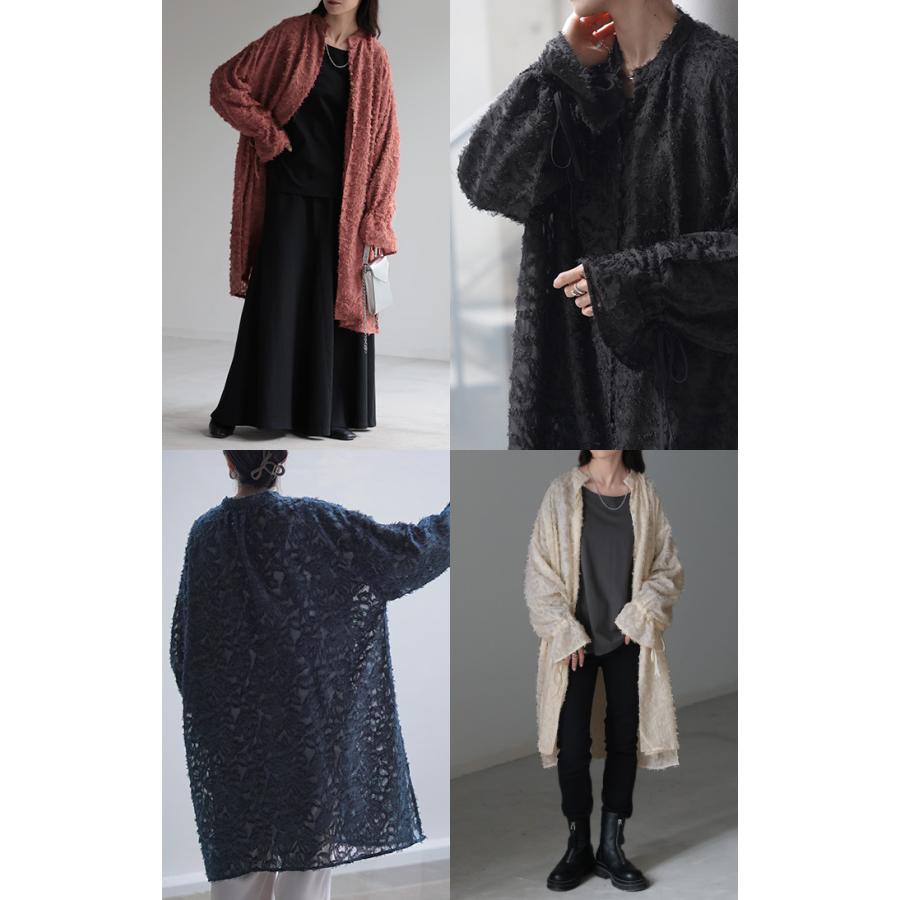 シャツ チュニック ワンピース ジャガード ブラウス ロング シャツワンピース シャツワンピ レディース ロングワンピース ロングワンピ マキシ | HUG.U | 20