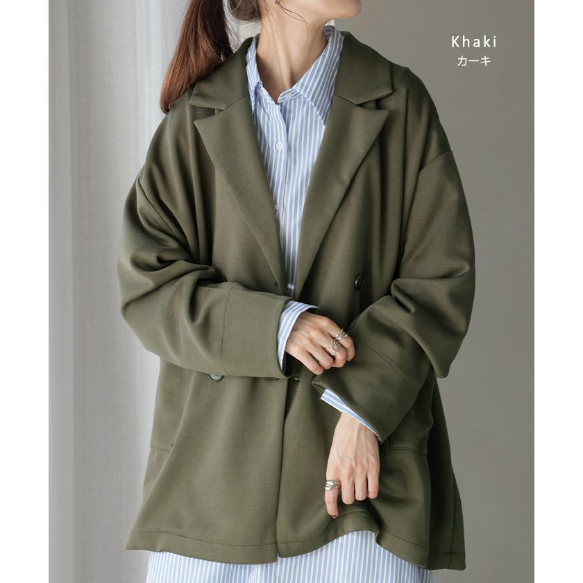 HUG.U（ハグユー） ジャケット ポンチ テーラード レディース アウター