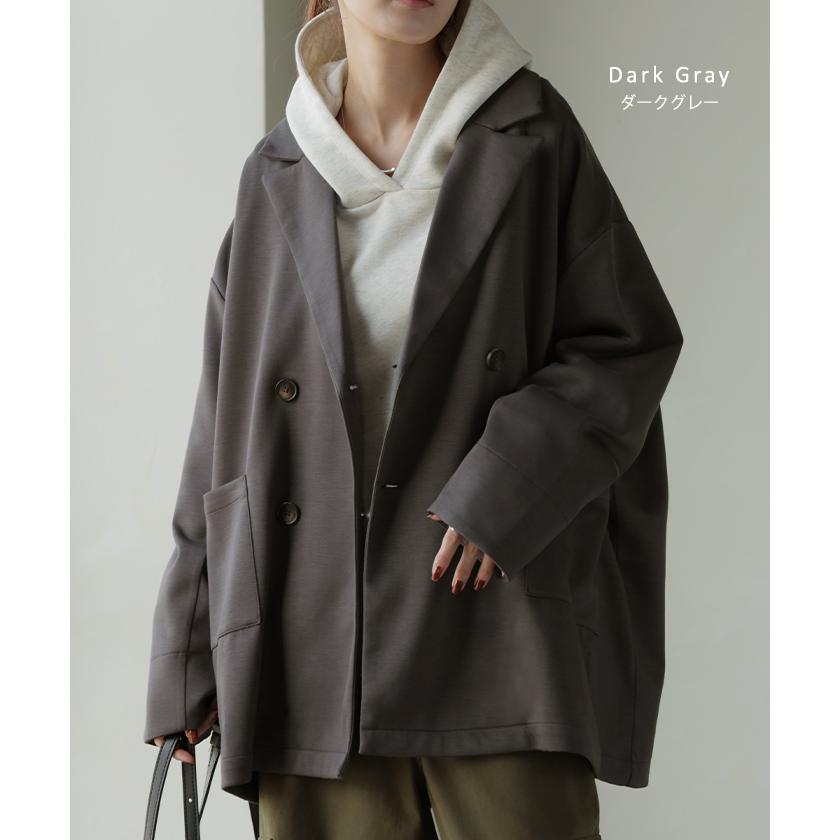 HUG.U（ハグユー） ジャケット ポンチ テーラード レディース アウター