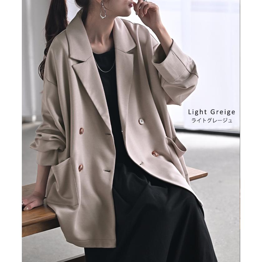 HUG.U（ハグユー） ジャケット ポンチ テーラード レディース アウター