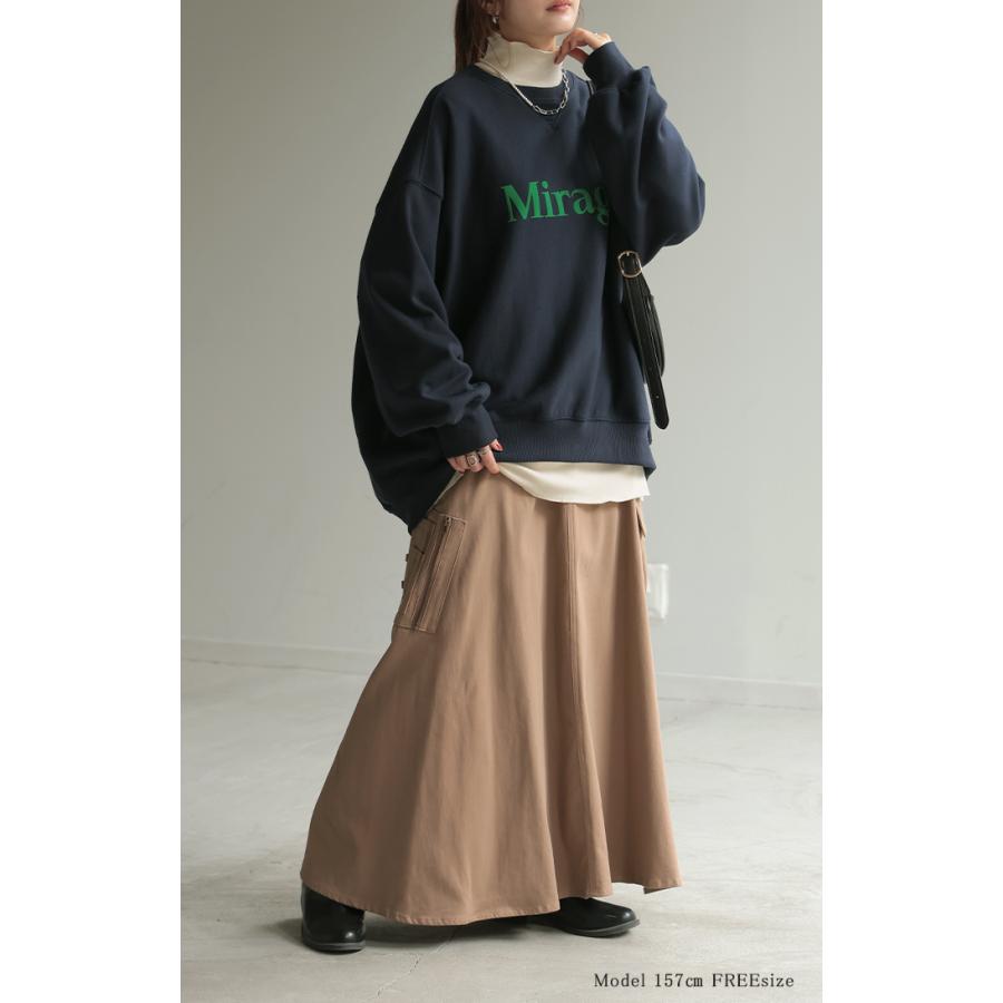 トップス 吸湿 発熱 レディース 微起毛 インナー メロー 無地 長袖 ロング ロンT ドルマン お尻が隠れる 指穴 ストレッチ チクチクしない ドロップショルダー | HUG.U | 19