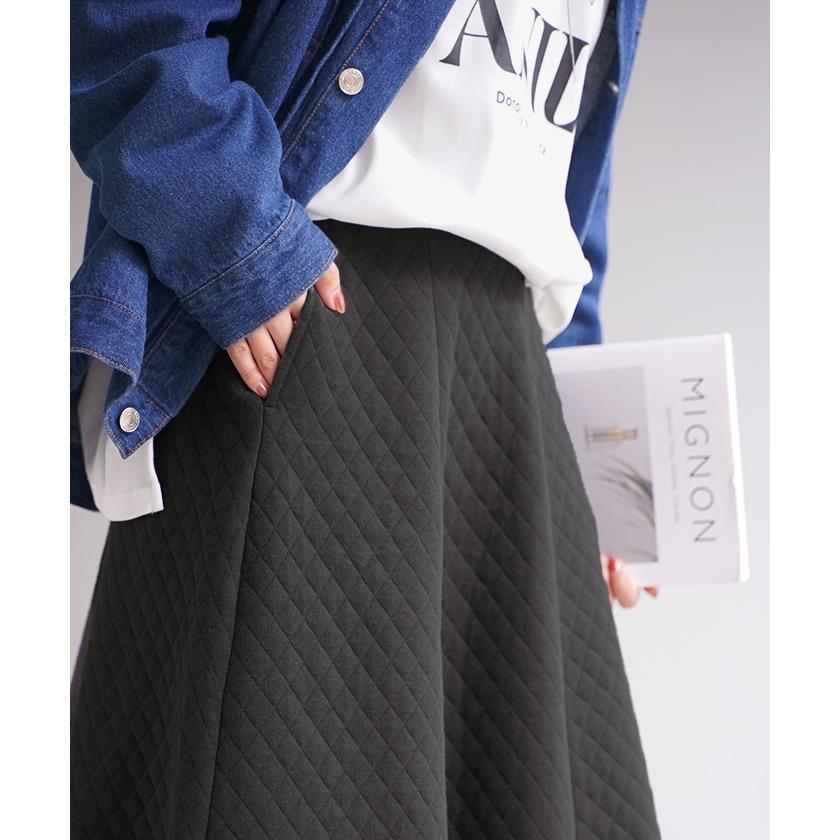 スカート ロングスカート マキシスカート ロング レディース マキシ 大きいサイズ 体型カバー Aライン | HUG.U | 05