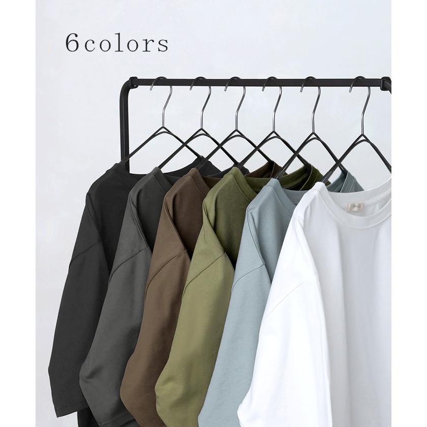 Tシャツ UVカット 接触 冷感 レディース トップス 半袖 カットソー ロング ティーシャツ チュニック 遮熱 吸水 速乾 クルーネック ドルマン ドルマンスリーブ | HUG.U | 14