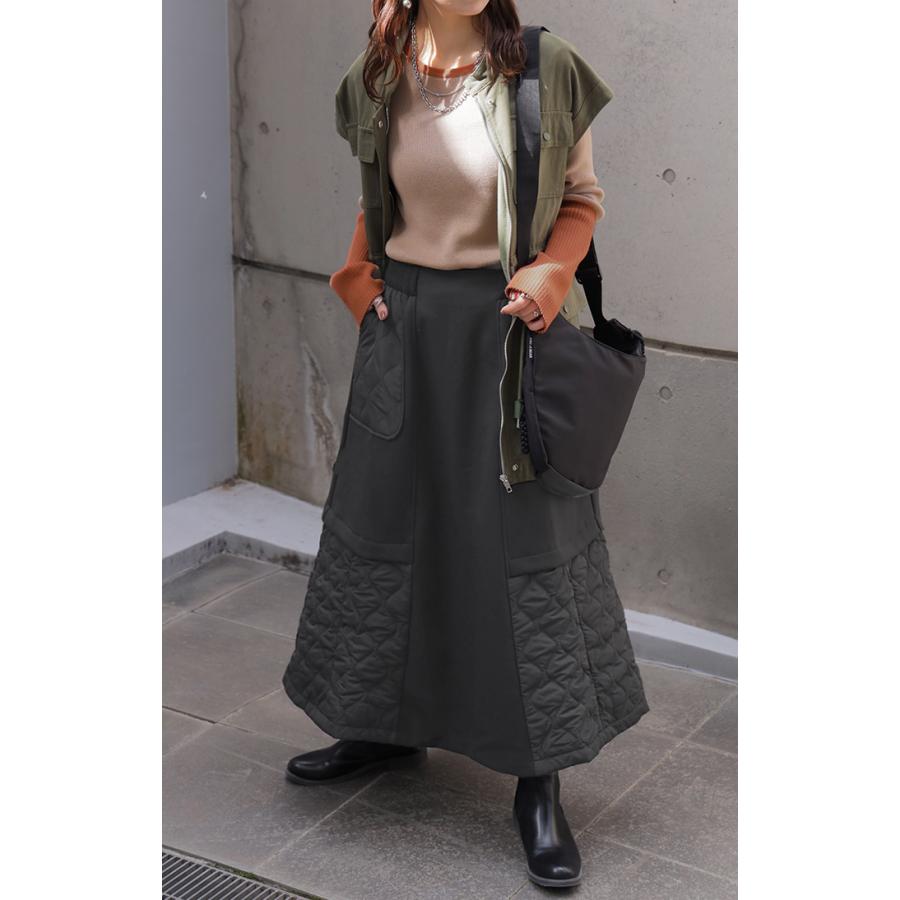 ニット ロング デザイン レディース トップス チュニック 長袖 アート モールニット プルオーバー クルーネック | HUG.U | 14