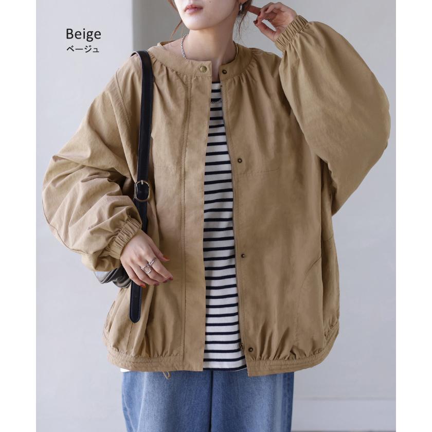 HUG.U ジャケット ブルゾン 軽量 微 撥水 レディース アウター