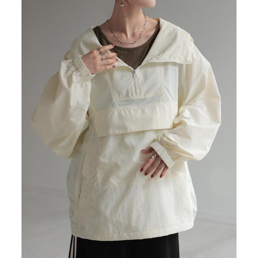 未使用タグ付 LIGHTTREKKER ハーフジップ アノラックジャケット 未使用タグ付 LIGHTTREKKER ハーフジップ アノラックジャケット