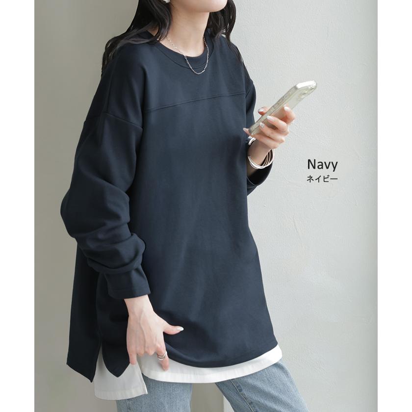 美品lgb ルグブル  カットソー レディース 新品 L G B ルグランブルー Vネック カットオフ 長袖 カットソー 1 LGB