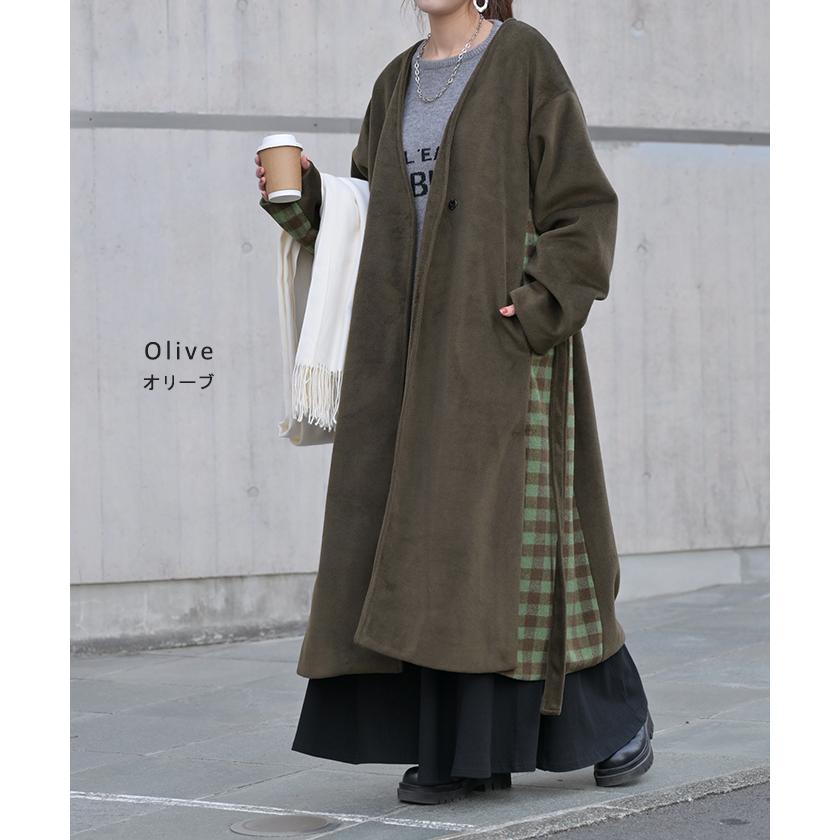 HUG.U（ハグユー） アウター コーディガン レディース チェック 柄