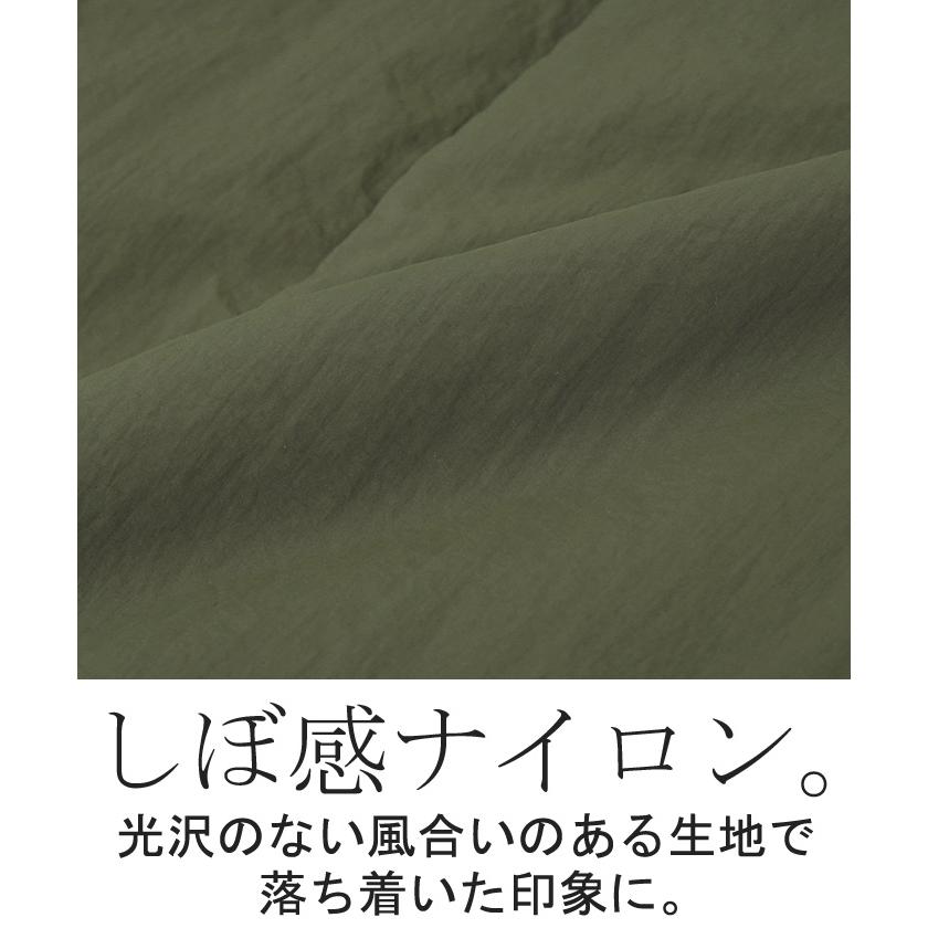 アウター 中綿 ロングコート ロング レディース ジャケット ブルゾン コート ダウン フェイクダウン ミリタリー | HUG.U | 12