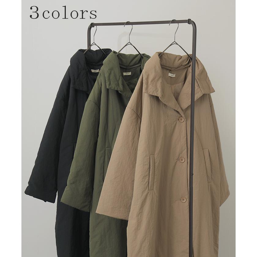 アウター 中綿 ロングコート ロング レディース ジャケット ブルゾン コート ダウン フェイクダウン ミリタリー | HUG.U | 13