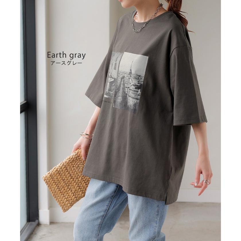 HUG.U（ハグユー） Tシャツ プリント 接触冷感 UVカット レディース