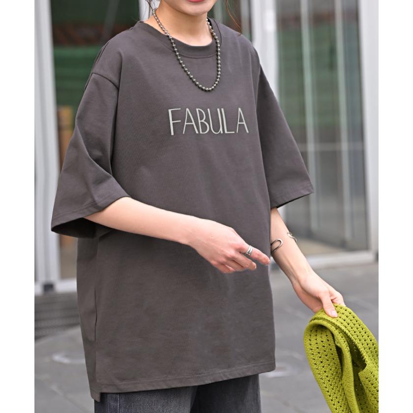 Tシャツ ロゴ 接触冷感 ＵＶカット トップス レディース 半袖 プリント カットソー ロング ティーシャツ アウトレット | HUG.U | 04