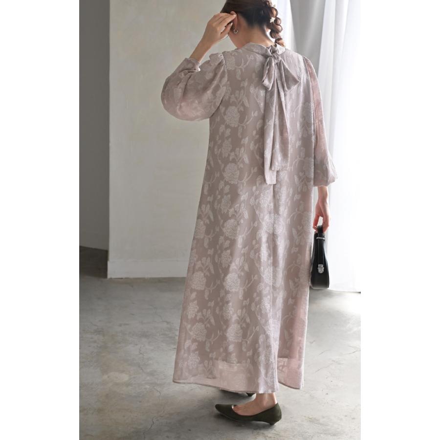 ワンピース 結婚式 お呼ばれ オケージョン ロングワンピース ロング 体型カバー レディース シフォン シワになりにくい | HUG.U | 13