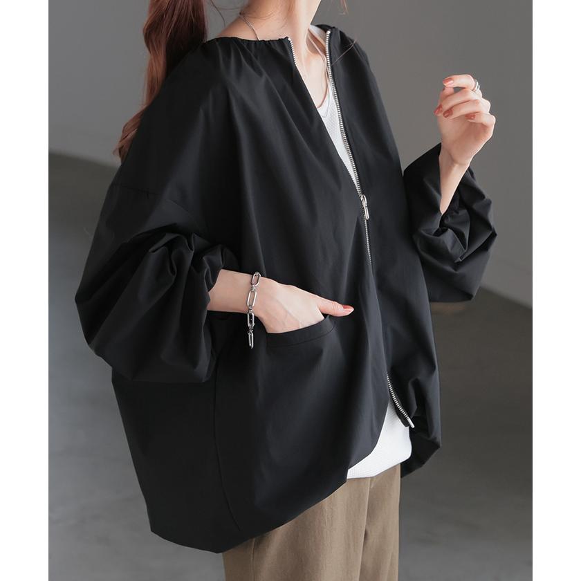 アウター 別売り セットアップ可 ジャスト丈 マウンテンパーカー レディース ブルゾン ミリタリーコート | HUG.U | 06