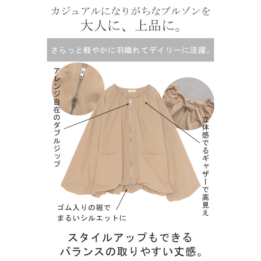 アウター 別売り セットアップ可 ジャスト丈 マウンテンパーカー レディース ブルゾン ミリタリーコート | HUG.U | 07