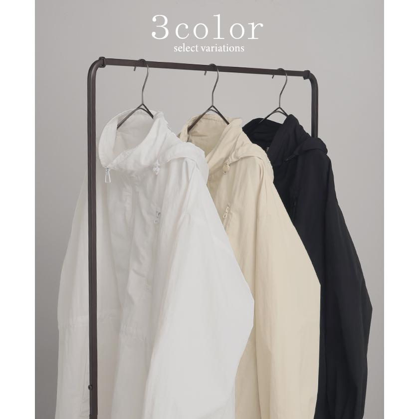 アウター 撥水 レディース 通勤 自転車 ミリタリーコート ロング ロングコート ブルゾン オーバー コート | HUG.U | 12