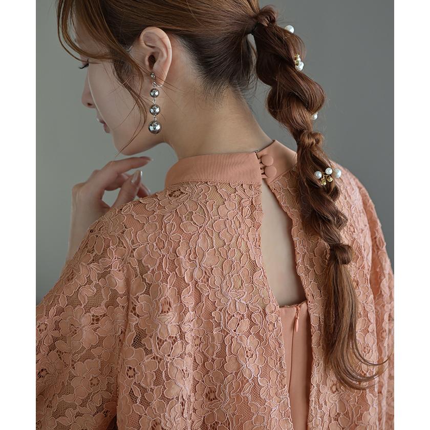 ワンピース + ボレロ 2点セット 結婚式 お呼ばれ 袖あり オケージョン ロングワンピース ロング | HUG.U | 22