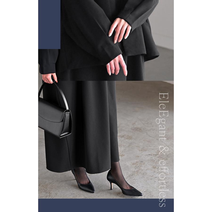 フォーマル 3点セット ワンピース ジャケット 体型カバー レディース ワンピーススーツ スーツ セットアップ | HUG.U | 16