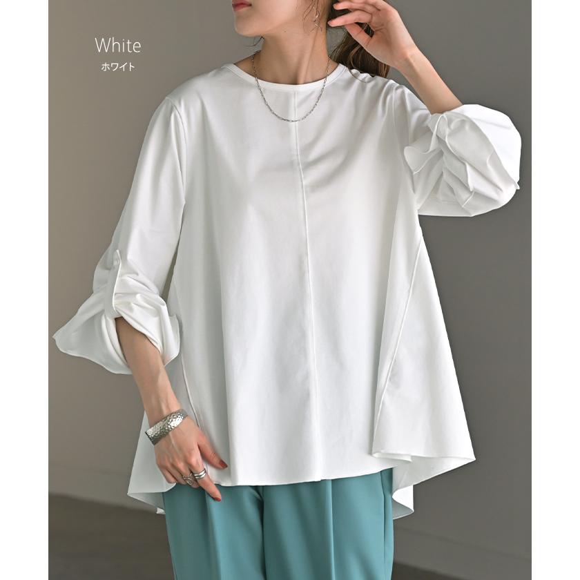 HUG.U（ハグユー） ロンT レディース ブラウス トップス 長袖 Tシャツ