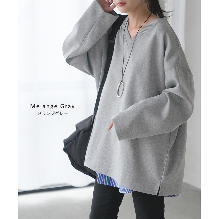 HUG.U（ハグユー） トップス Tシャツ ロンT レディース ポンチ生地