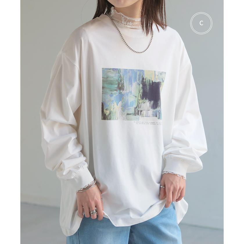 Tシャツ プリント 選べる柄 選べる袖丈 レディース トップス 長袖 半袖 接触冷感 ＵＶカット 抗菌 防臭 ロゴ | HUG.U | 14