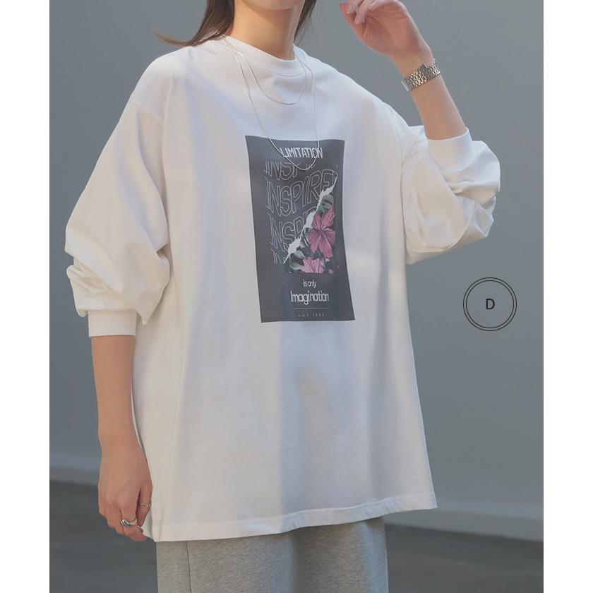 Tシャツ プリント 選べる柄 選べる袖丈 レディース トップス 長袖 半袖 接触冷感 ＵＶカット 抗菌 防臭 ロゴ | HUG.U | 15