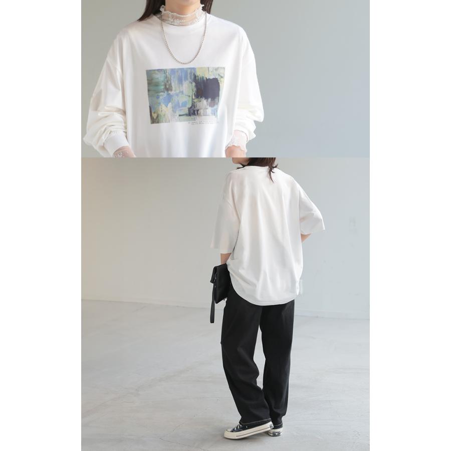 Tシャツ プリント 選べる柄 選べる袖丈 レディース トップス 長袖 半袖 接触冷感 ＵＶカット 抗菌 防臭 ロゴ | HUG.U | 10