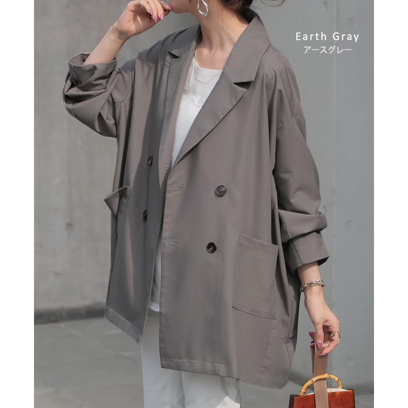 HUG.U ジャケット テーラードジャケット アウター レディース ロング