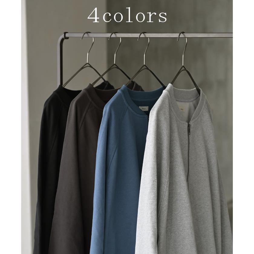 アウター ブルゾン レディース ロング ジャケット ジャンパー ボリュームスリーブ MA-1 裏毛 リブ ドルマン ラグランスリーブ 羽織 耐久性 速乾 ライトアウター | HUG.U | 12