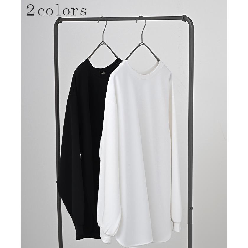 ロンT ブラウス レディース トップス シャツ 長袖 Tシャツ カットソー ロング ティーシャツ チュニック | HUG.U | 11