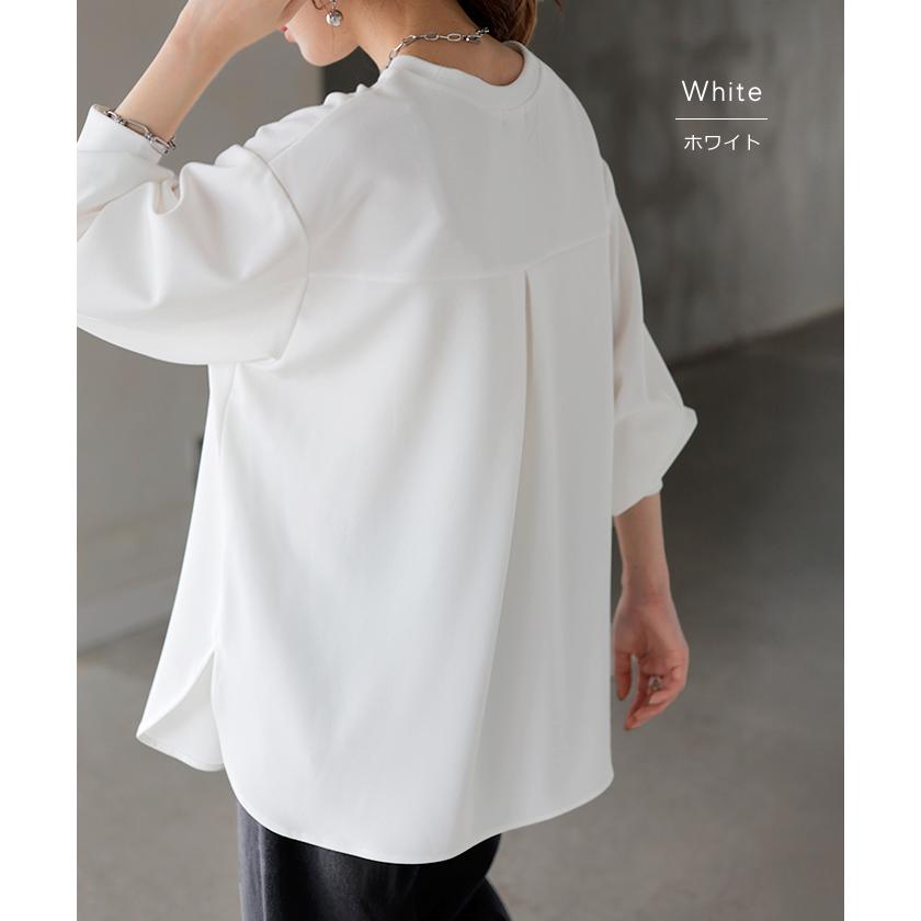 ロンT ブラウス レディース トップス シャツ 長袖 Tシャツ カットソー ロング ティーシャツ チュニック | HUG.U | 21