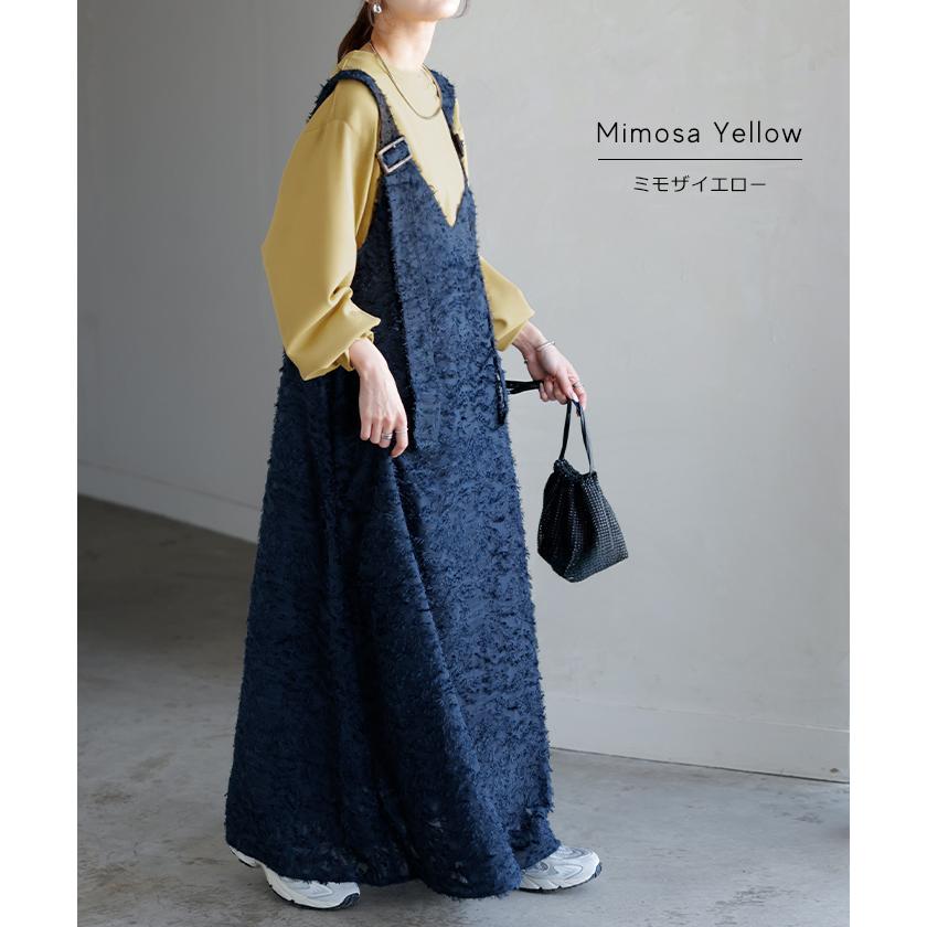 ロンT ブラウス レディース トップス シャツ 長袖 Tシャツ カットソー ロング ティーシャツ チュニック | HUG.U | 25